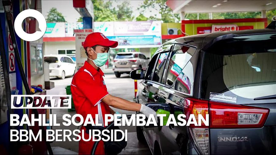 Bahlil Tegaskan Belum Ada Aturan Pembatasan BBM Bersubsidi