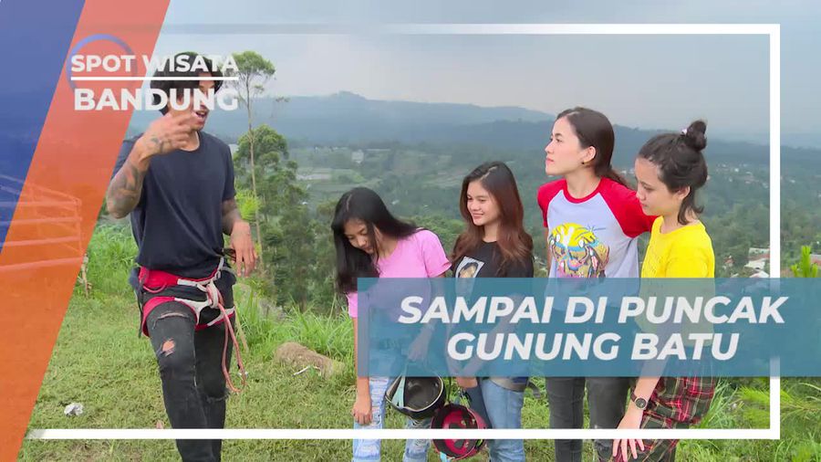 Panjat Tebing Hingga Puncak Gunung Batu, Dimanjakan Keindahan Alam Bandung