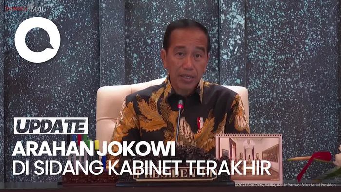 Jokowi di Sidang Kabinet Terakhir: Jaga Daya Beli-Stabilitas Ekonomi