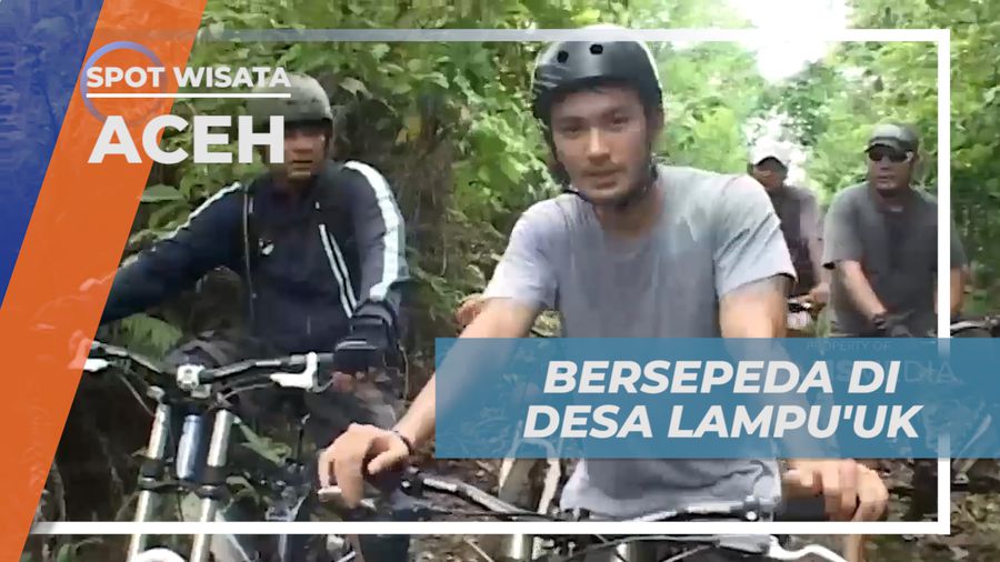Menaklukkan Trek Downhill di Desa Lampuuk Aceh
