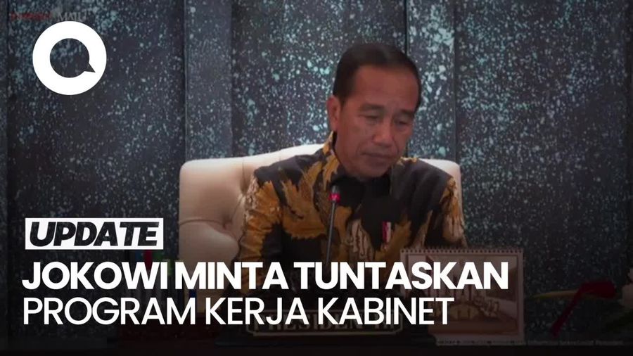 Sidang Kabinet Terakhir, Jokowi: Segera Tuntaskan Program Kerja Utama!