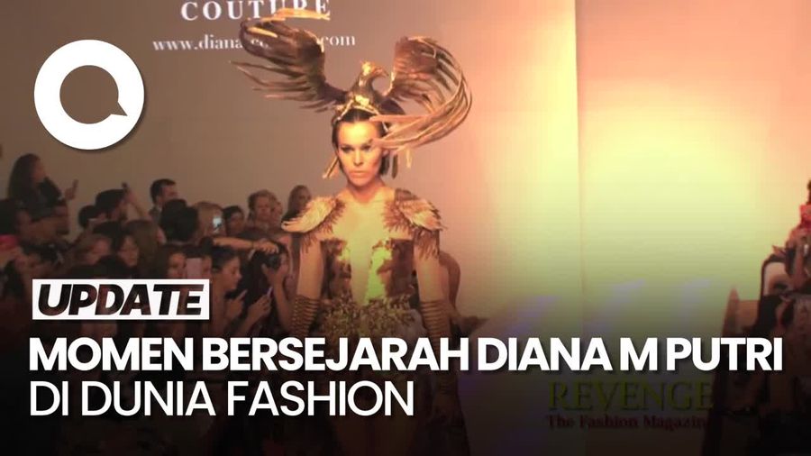 Koleksi Garuda Menandai Perjalanan Diana M Putri di Kancah Internasional