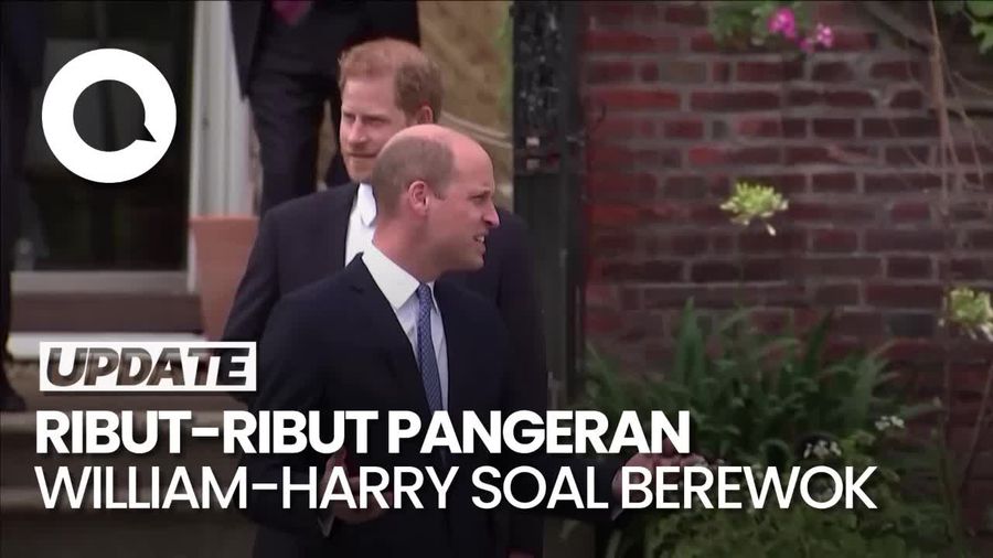 Pangeran William-Harry Pernah Ribut Gara-gara Berewok