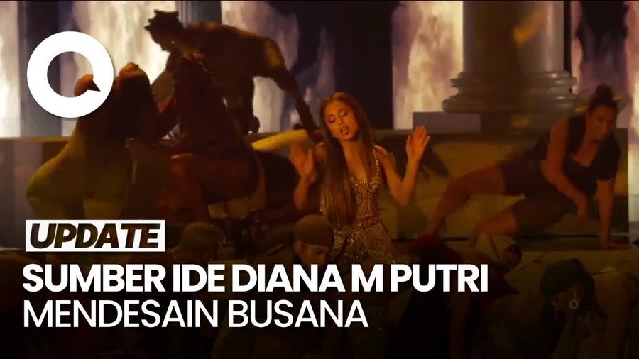 Inspirasi Diana M Putri Buat Baju untuk Selebritas Dunia