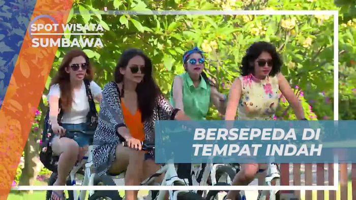 Bersepeda Menikmati Alam di Samawa Seaside Cottages, Sumbawa
