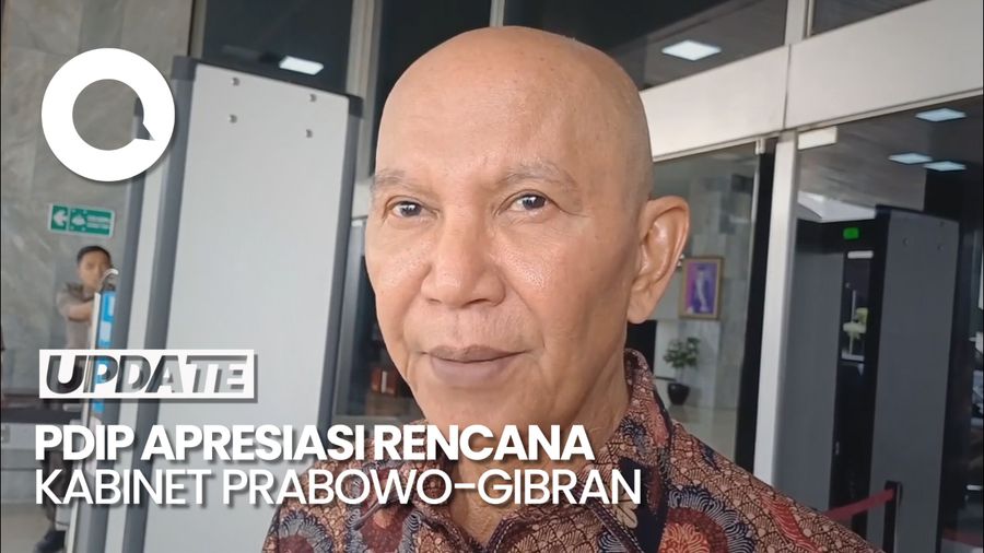 PDIP soal Rencana Kabinet Prabowo Didominasi Profesional: 100% Setuju