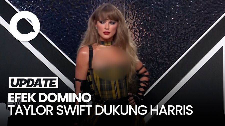 Pengaruh Taylor Swift Seusai Nyatakan Dukungan Kamala Harris