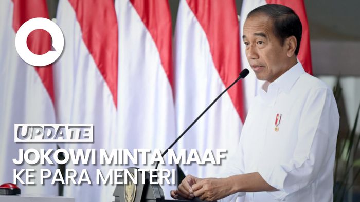Permintaan Maaf Jokowi ke Para Menteri di Sidang Kabinet Terakhir