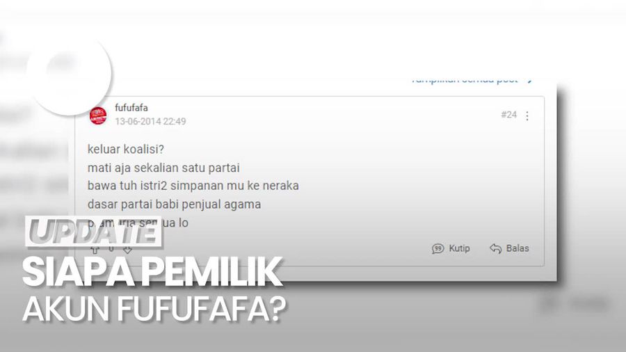 Mencari Pemilik Akun Fufufafa