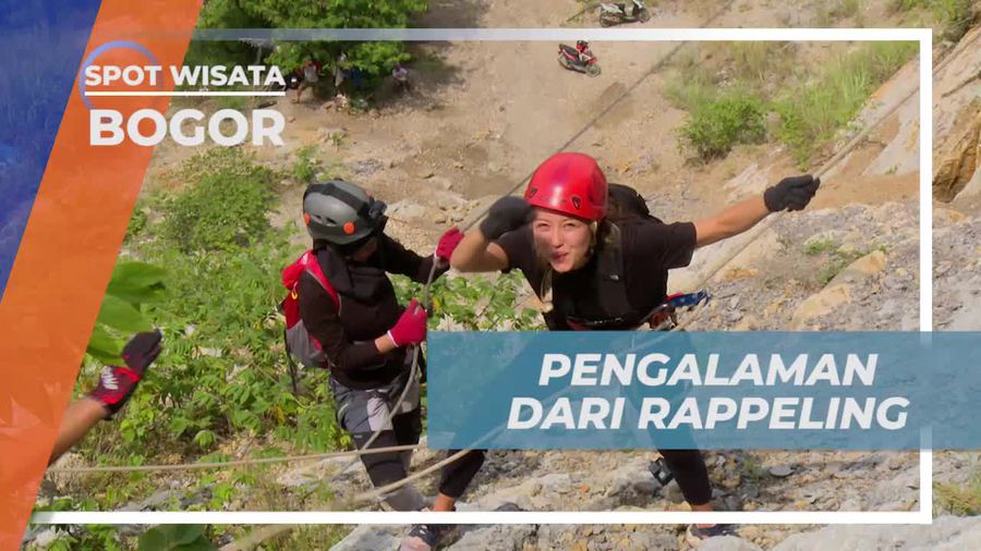 Pengalaman Seru dan Menantang saat Rappeling di Bukit Batu Roti, Bogor