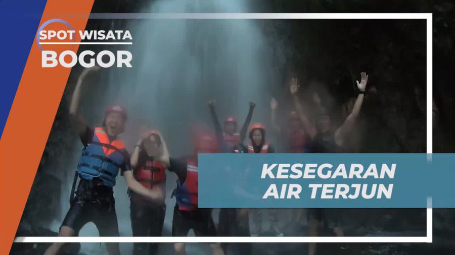 Menikmati Kesegaran Air Terjun di Sungai Cianten, Bogor