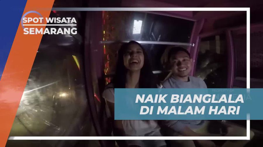 Naik Bianglala dan Menikmati Pesona Malam di Semarang