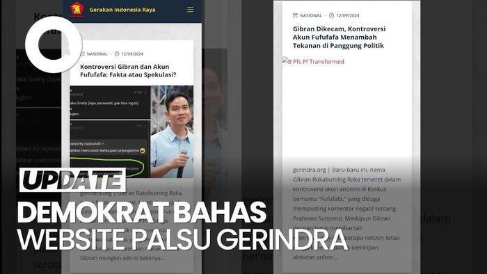 Demokrat soal Website Palsu Gerindra Bahas Fufufafa: Politik Kotor
