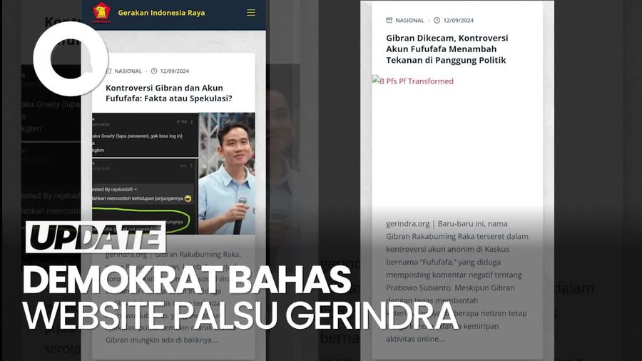 Demokrat soal Website Palsu Gerindra Bahas Fufufafa: Politik Kotor