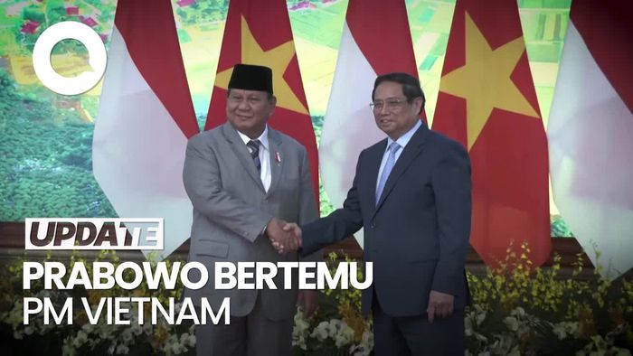 Prabowo Temui PM Vietnam di Hanoi, Apa yang Dibahas?