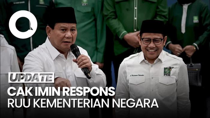 Cak Imin soal RUU Kementerian Negara: Presiden Harus Bertanggung Jawab