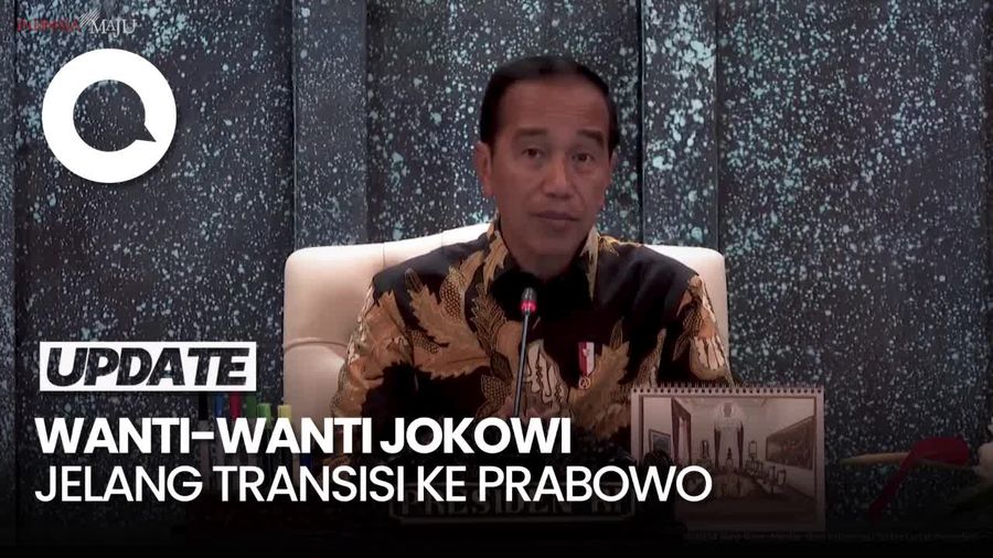 Pesan Jokowi di Sidang Kabinet Terakhir agar Transisi ke Prabowo Efektif