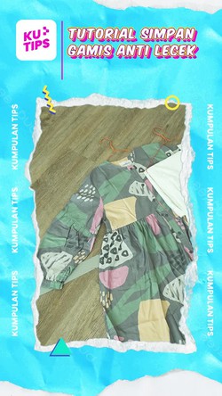 KuTips: Tutorial Gantung Gamis, Hemat Tempat dan Anti Menyapu Lantai