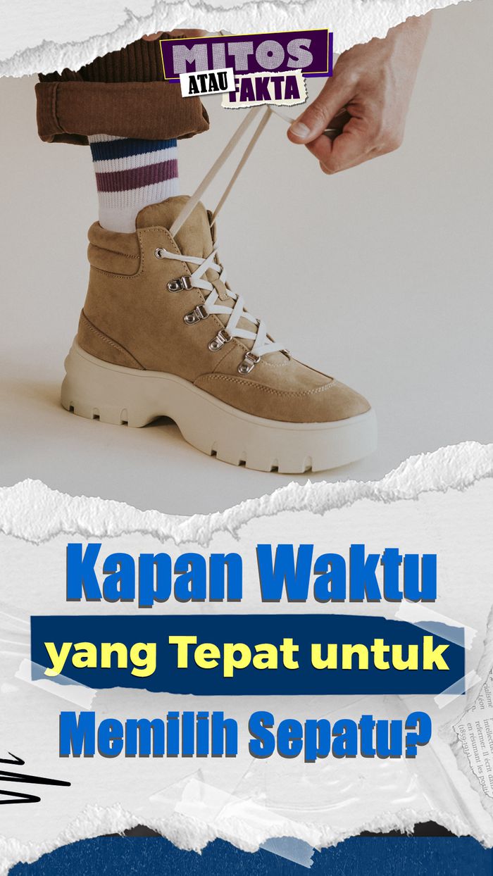 Mitos atau Fakta: Beli Sepatu di Sore Hari Ukurannya Lebih Akurat 