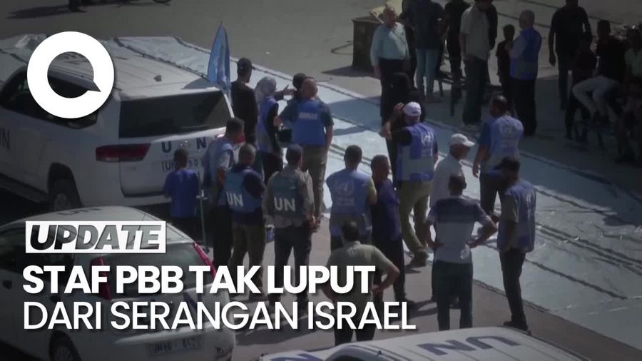 Staf UNRWA Jadi Target Israel di Gaza Meski Sudah Berompi PBB
