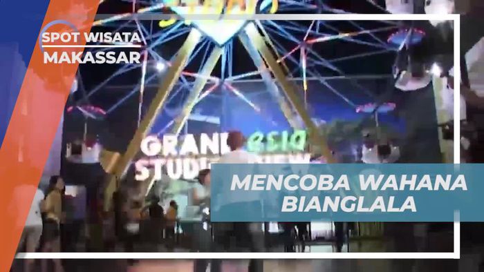 Menaklukkan Wahana Bianglala di Trans Studio Makassar