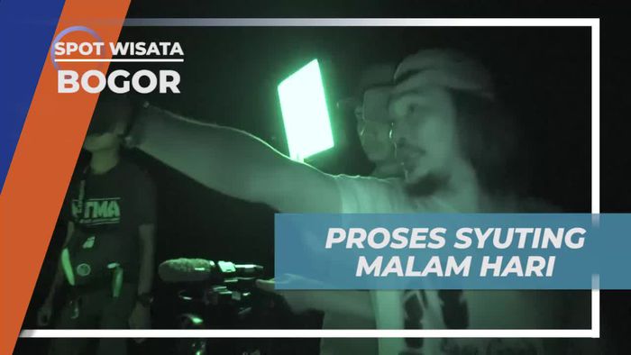 Menelusuri Proses Syuting Malam Hari di Curug Benjol, Bogor