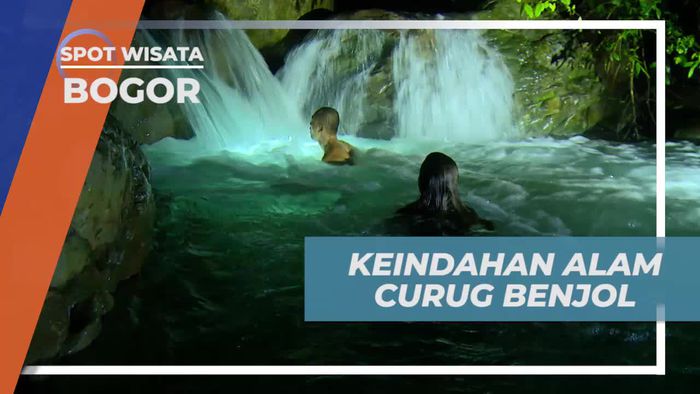 Menikmati Keindahan dan Kesegaran Curug Benjol di Bogor