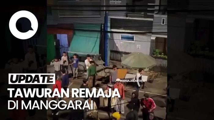 Tawuran Saat Azan Subuh di Manggarai Jaksel, 1 Remaja Ditangkap