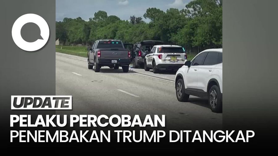 Helikopter Dikerahkan saat Penangkapan Pelaku Penembakan Trump di Florida