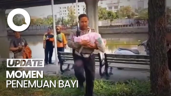 Momen Penemuan Bayi Laki-laki di Pinggir Kali Ancol