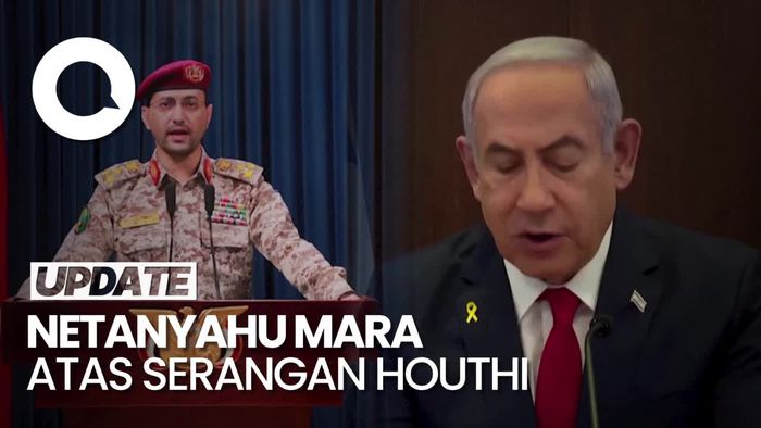 Pertama Kalinya Rudal Houthi Capai Israel Tengah, Netanyahu Geram!