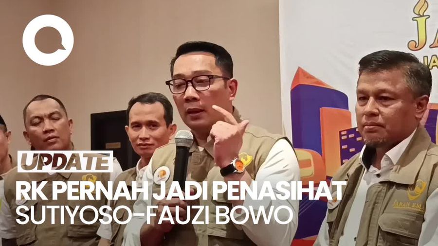 RK Cerita Urus Tata Kota Jakarta Saat Jadi Penasihat Sutiyoso-Fauzi Bowo