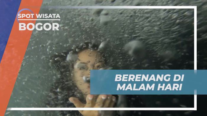 Berenang dan Menikmati Keindahan Curug Benjol di Malam Hari Bogor