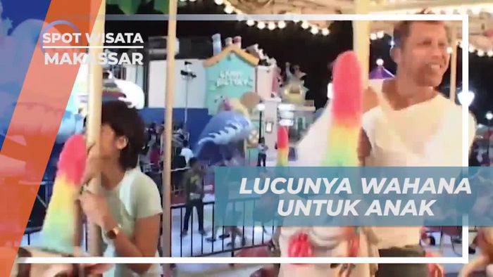 Menikmati Keceriaan Wahana Kuda-Kudaan di Trans Studio Makassar