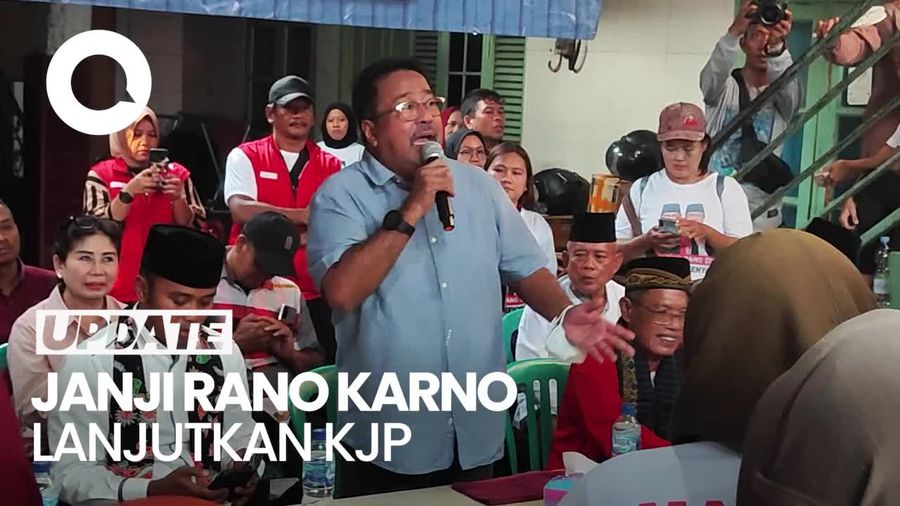 Rano Karno Janji Lanjutkan KJP Jika Menang Pilgub