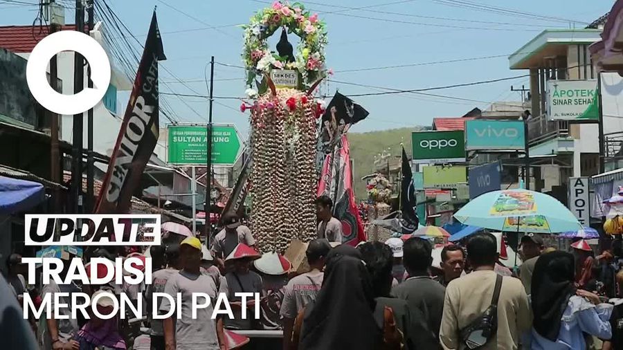 Kemeriahan Tradisi Meron di Pati untuk Peringati Maulid Nabi