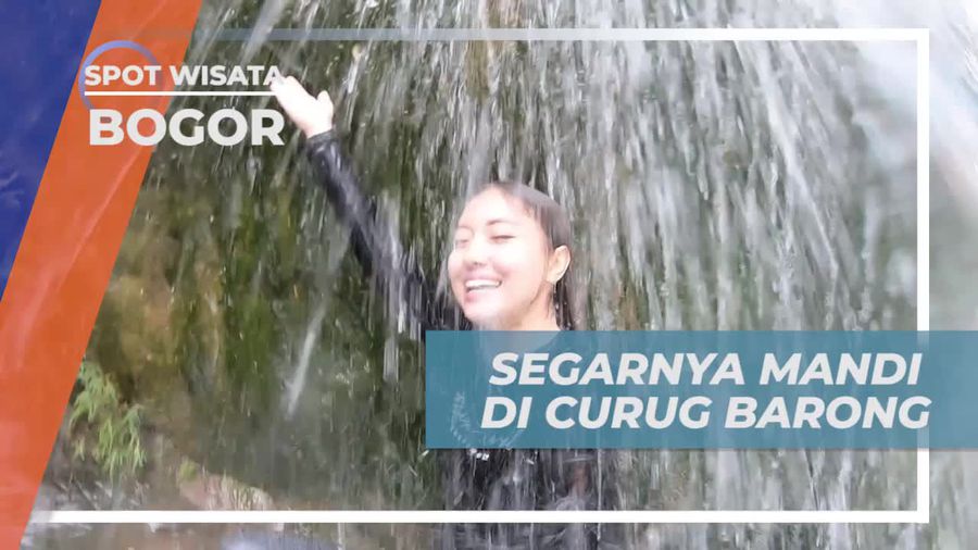 Berenang dan Bermain di Curug Barong yang Segar, Bogor