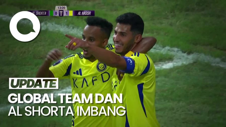  Al Nassr Tanpa Ronaldo Diimbangi Al Shorta 1-1 di Liga Champions Asia