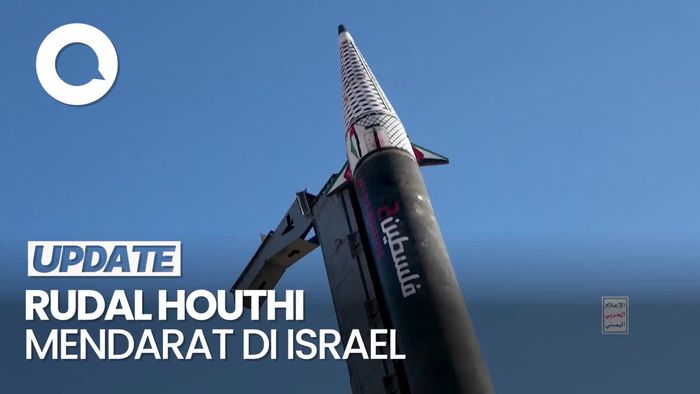 Penampakan Rudal Houthi yang Bikin Netanyahu Marah