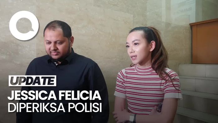 Jessica Felicia Diperiksa soal Dugaan Pencemaran Nama Baik Azizah Salsha