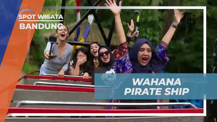 Menaklukkan Wahana Pirate Ship di Dago Dream Park, Bandung