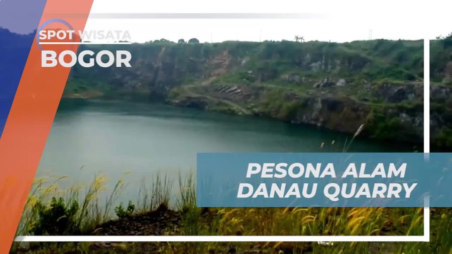 Menyaksikan Pesona Danau Quarry yang Memukau di Bogor