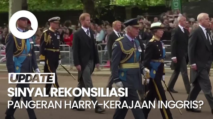 Ucapkan Ultah ke Harry, Kerajaan Inggris Beri Sinyal Rekonsiliasi?