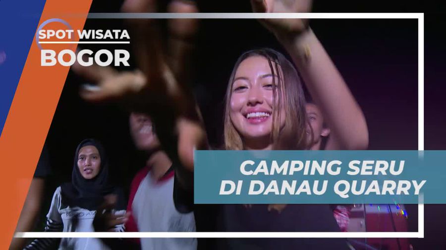 Camping Seru di Danau Quarry, Suasana Malam yang Hangat di Bogor
