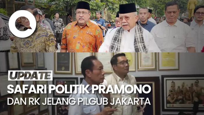 Misi Pramono dan Ridwan Kamil Temui Gubernur Jakarta Terdahulu