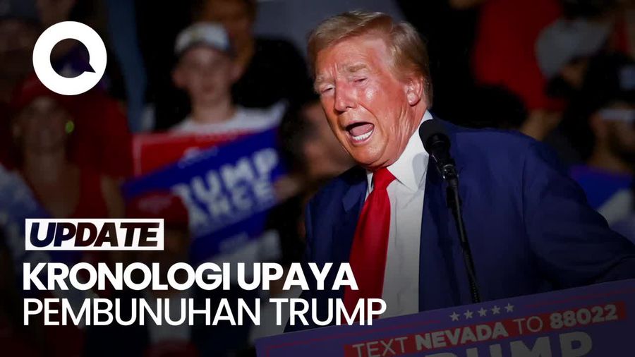 Kronologi Upaya Pembunuhan Trump hingga Penangkapan Pelaku