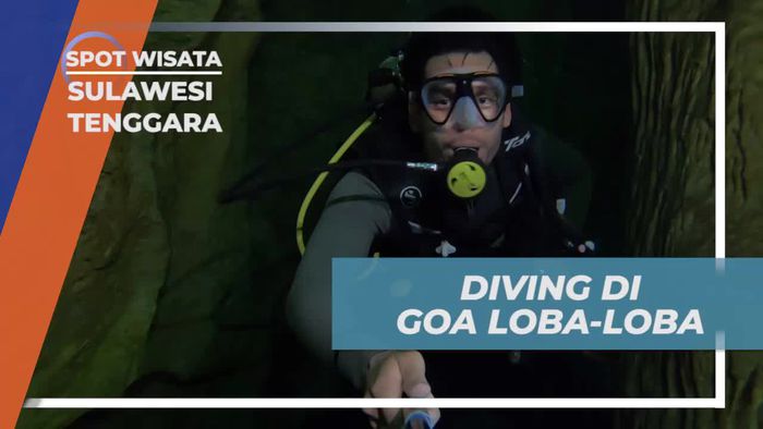 Merasakan Serunya Diving di Goa Loba-Loba, Sulawesi Tenggara