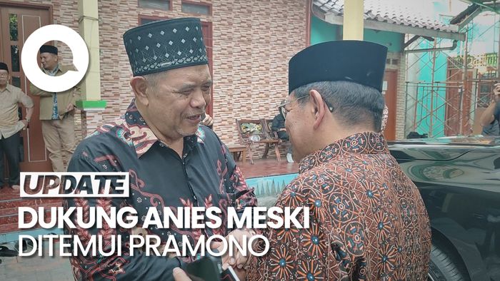Ditemui Pramono, Kiai di Cakung Mengaku Pendukung Anies