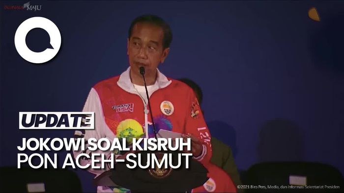 Jokowi Respons Kisruh Konsumsi PON Aceh-Sumut: Pasti Ada Koreksi