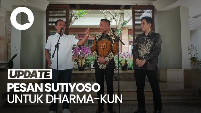 Pesan Sutiyoso ke Dharma-Kun, Tangani Banjir hingga Macet